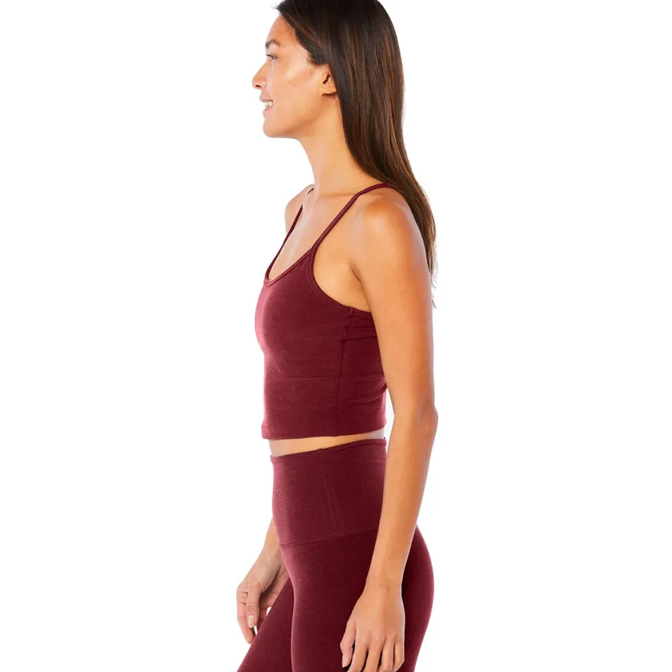 Spacedye Slim Racerback Cropped Tank Top - Women's