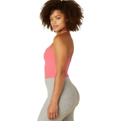 Spacedye Slim Racerback Cropped Tank Top - Women's