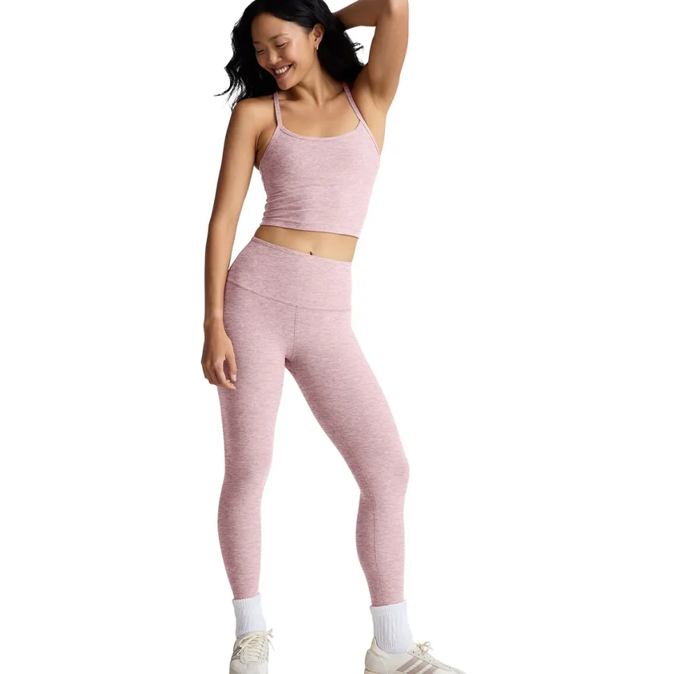 Spacedye Slim Racerback Cropped Tank Top - Women's