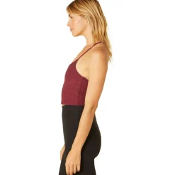 Spacedye Slim Racerback Cropped Tank Top - Women's