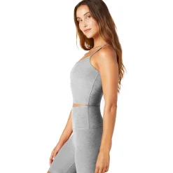Spacedye Slim Racerback Cropped Tank Top - Women's