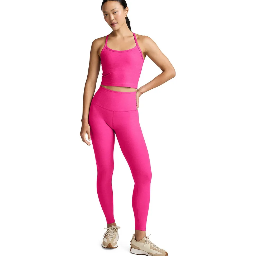 Spacedye Slim Racerback Cropped Tank Top - Women's