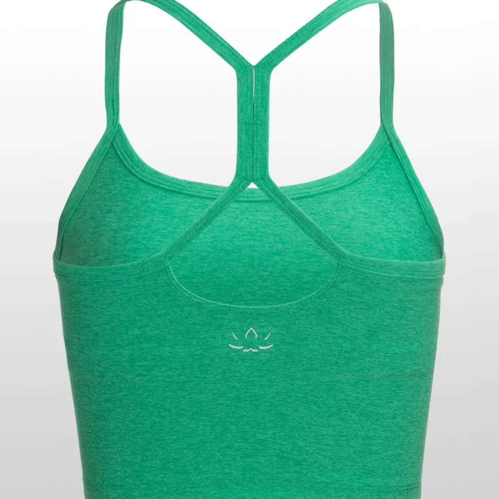 Spacedye Slim Racerback Cropped Tank Top - Women's