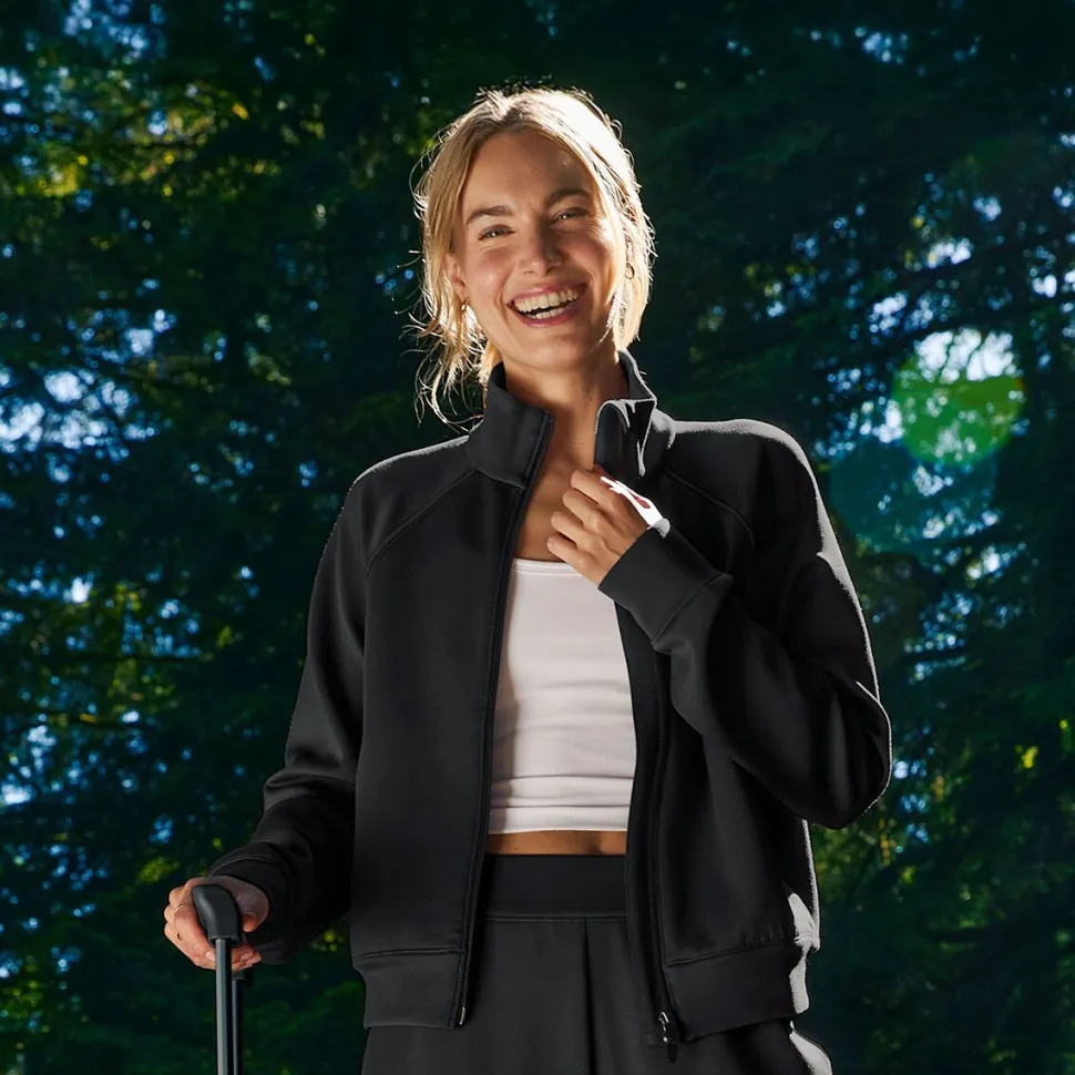 Spacer Piping Bomber Jacket - Women's
