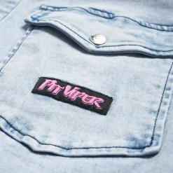 Sport Denim Button Down Shirt - Men's