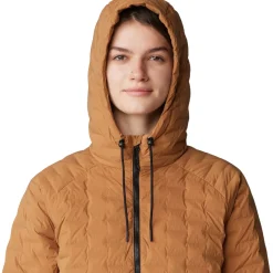 Stretchdown Light Full-Zip Hooded Jacket - Women's