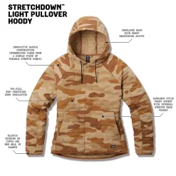 Stretchdown Light Pullover Hoodie - Women's