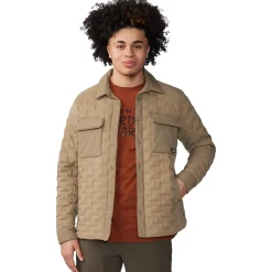 Stretchdown Light Shacket - Men's