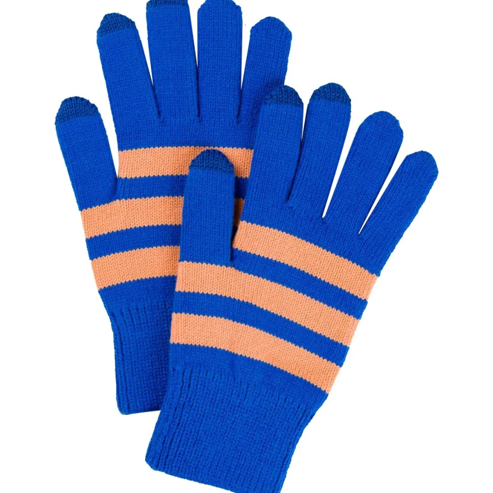 Striped Touchscreen Glove