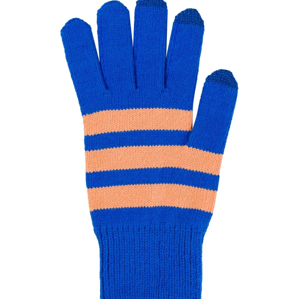 Striped Touchscreen Glove