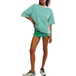 Stripe Tackle T-Shirt - Women's