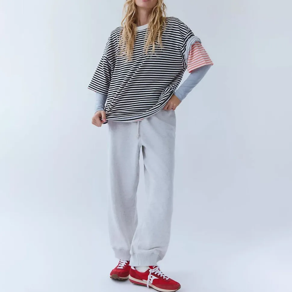 Stripe Tackle T-Shirt - Women's