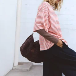 Stripe Tackle T-Shirt - Women's