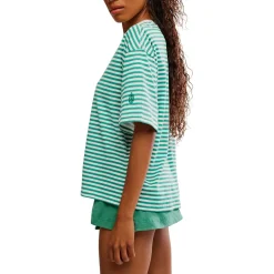 Stripe Tackle T-Shirt - Women's