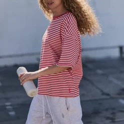 Stripe Tackle T-Shirt - Women's