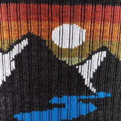 Sunset Ridge Micro Crew Lightweight Cushion Sock