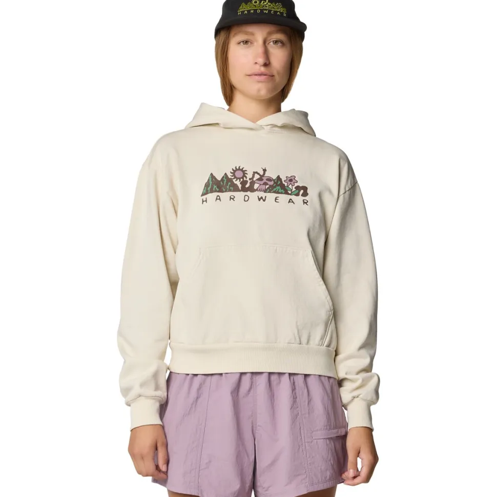 Sun Stash Collab Crop Hoodie - Women's