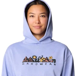 Sun Stash Collab Crop Hoodie - Women's
