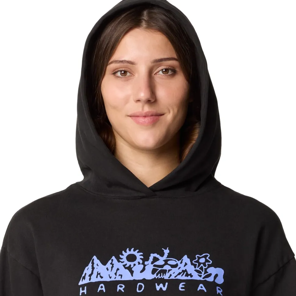 Sun Stash Collab Crop Hoodie - Women's