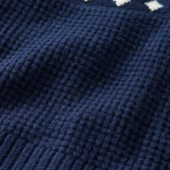 Supersoft Waffle Fair Isle Turtleneck Sweater - Women's