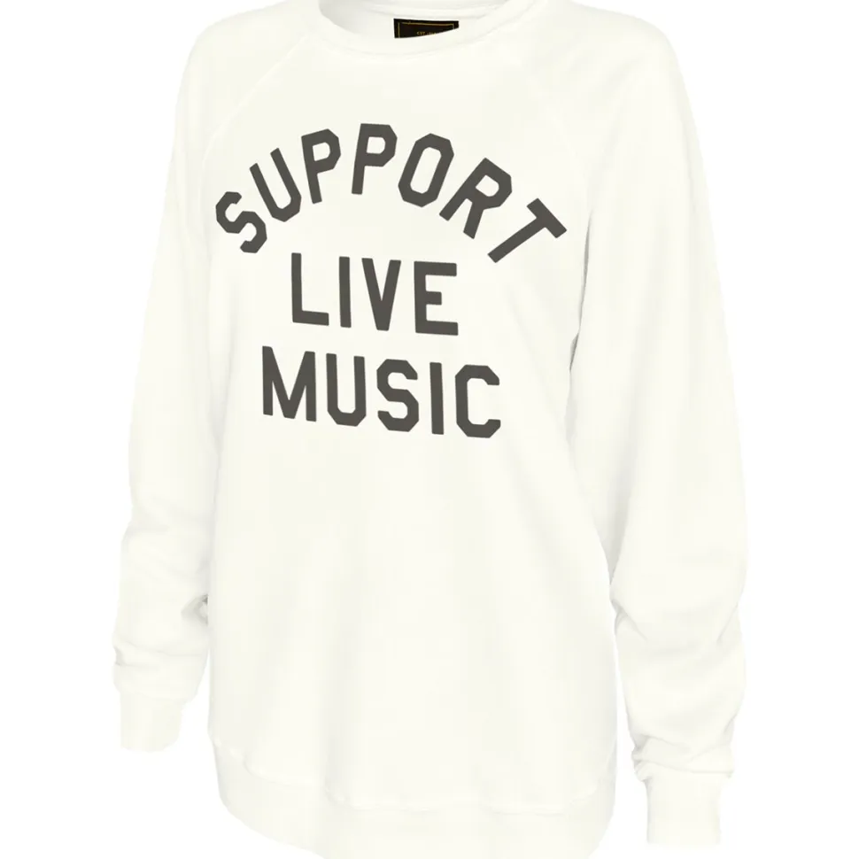 Support Live Music Sweatshirt - Women's