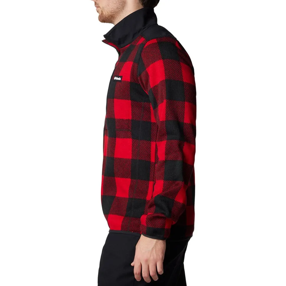Sweater Weather II Printed 1/2-Zip Fleece - Men's