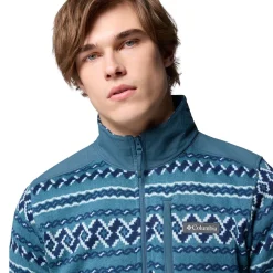 Sweater Weather II Printed 1/2-Zip Fleece - Men's