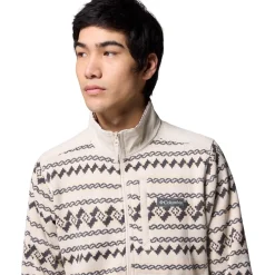 Sweater Weather II Printed 1/2-Zip Fleece - Men's