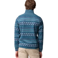 Sweater Weather II Printed 1/2-Zip Fleece - Men's