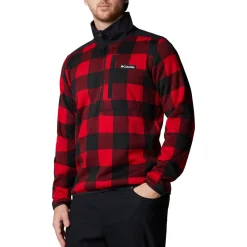 Sweater Weather II Printed 1/2-Zip Fleece - Men's
