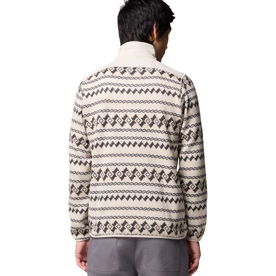 Sweater Weather II Printed 1/2-Zip Fleece - Men's