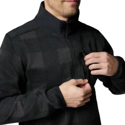 Sweater Weather II Printed 1/2-Zip Fleece - Men's