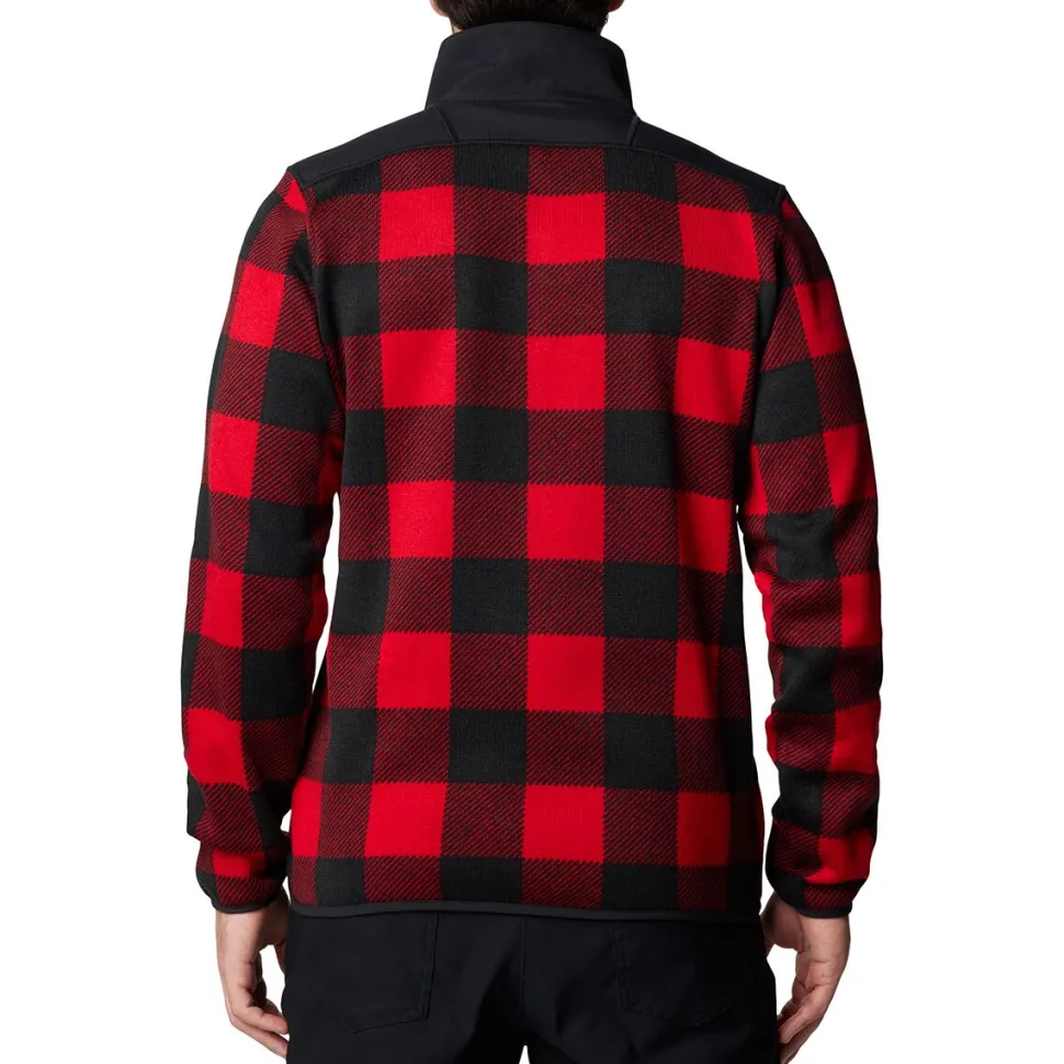 Sweater Weather II Printed 1/2-Zip Fleece - Men's