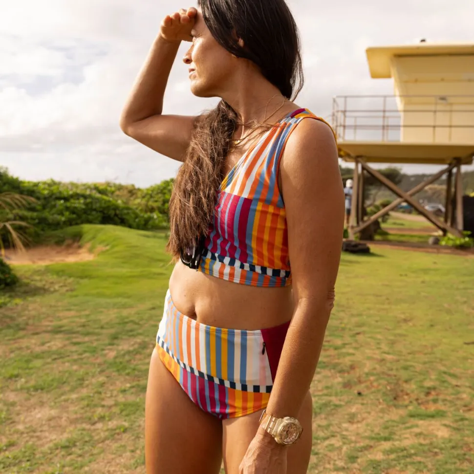 Switch V Crop Bikini Top - Women's