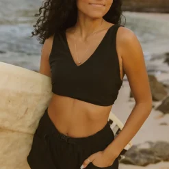 Switch V Crop Bikini Top - Women's