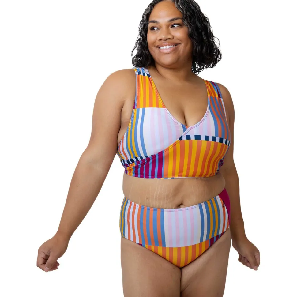 Switch V Crop Bikini Top - Women's