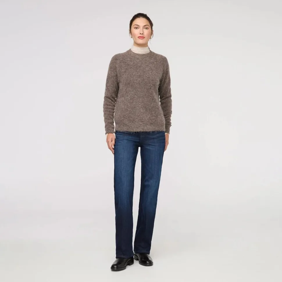 Tech Fleece Denim High Rise Straight Pant - Women's