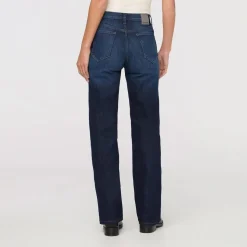 Tech Fleece Denim High Rise Straight Pant - Women's