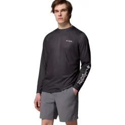 Terminal Tackle PFG Border Hex Long-Sleeve Shirt - Men's