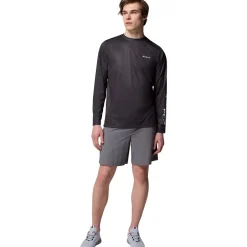 Terminal Tackle PFG Border Hex Long-Sleeve Shirt - Men's