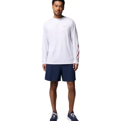 Terminal Tackle PFG Border Hex Long-Sleeve Shirt - Men's