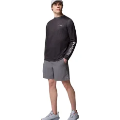 Terminal Tackle PFG Border Hex Long-Sleeve Shirt - Men's