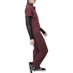 The Essential Short-Sleeve Denim High Waisted Coverall