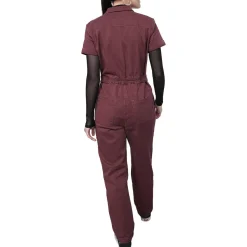 The Essential Short-Sleeve Denim High Waisted Coverall