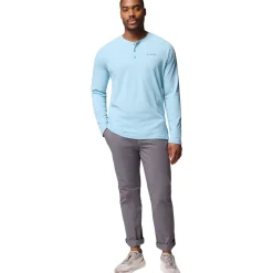 Thistletown Hills Raglan Henley Shirt - Men's