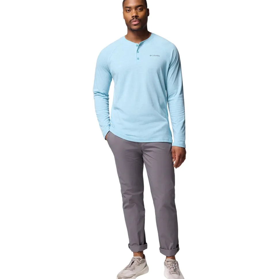 Thistletown Hills Raglan Henley Shirt - Men's