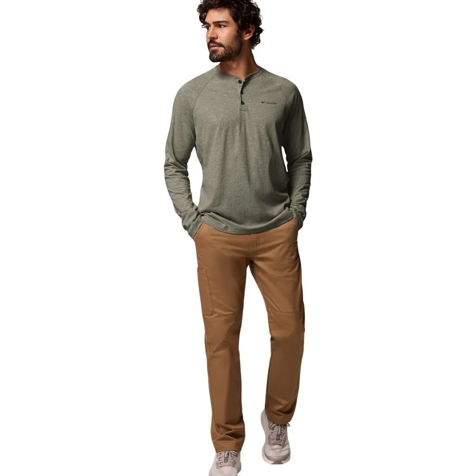 Thistletown Hills Raglan Henley Shirt - Men's