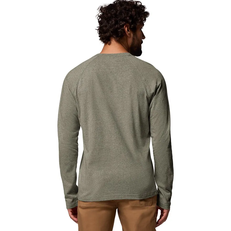 Thistletown Hills Raglan Henley Shirt - Men's