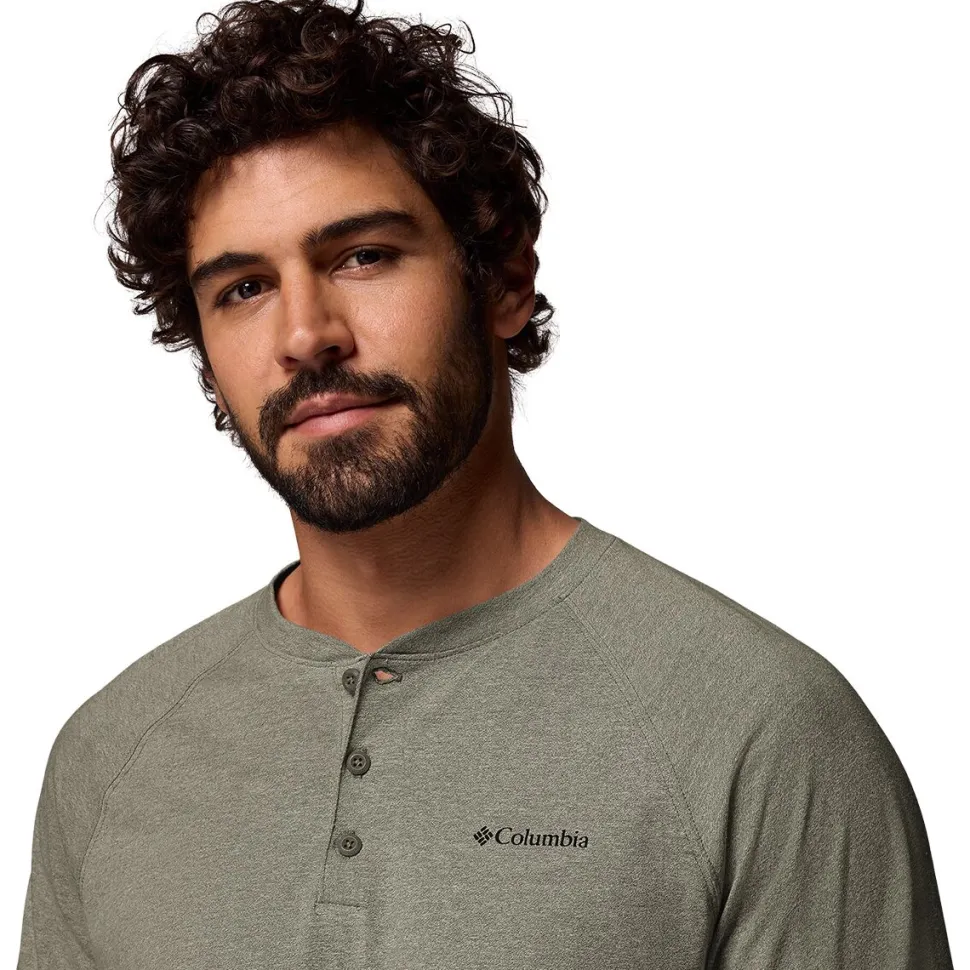 Thistletown Hills Raglan Henley Shirt - Men's