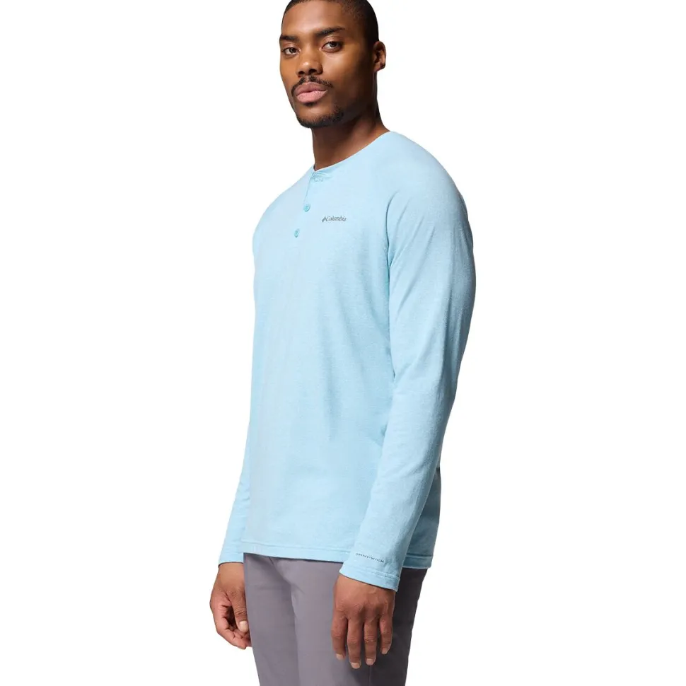 Thistletown Hills Raglan Henley Shirt - Men's